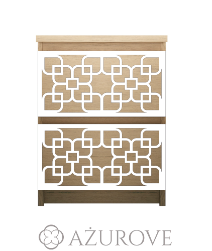 AŻUROVE.PL_Panel dekoracyjny do komody IKEA MALM_M2.01