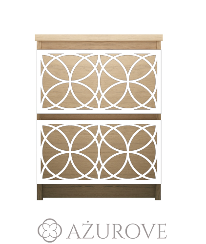AŻUROVE.PL_Panel dekoracyjny do komody IKEA MALM_M2.02