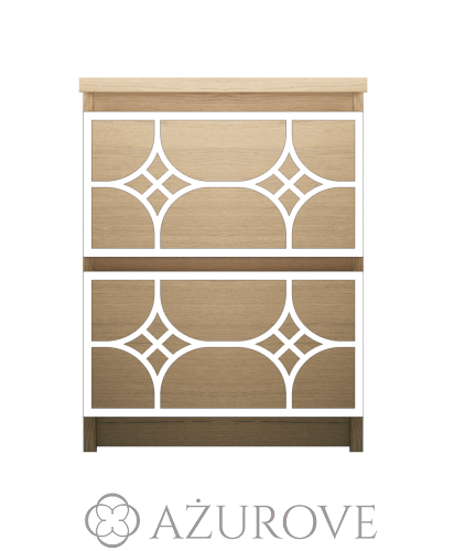 AŻUROVE.PL_Panel dekoracyjny do komody IKEA MALM_M2.13_A