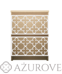Panel dekoracyjny - WZ.51 - do komody IKEA MALM z 2 szufladami