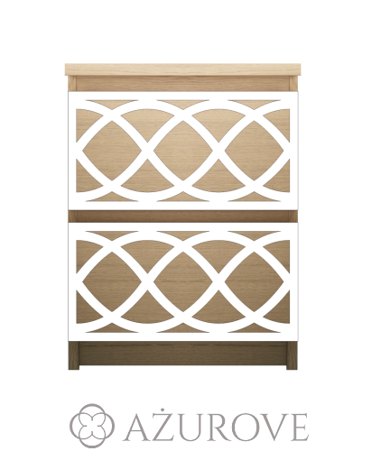 AŻUROVE.PL_Panel dekoracyjny do komody IKEA MALM_M2.67