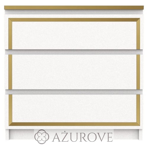 AŻUROVE.PL_Panel dekoracyjny do komody IKEA MALM_M3.FRAME_lustro_złote.jpg