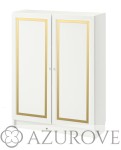 Komplet paneli dekoracyjnych THE FRAME  -  do regału IKEA BILLY OXBERG z 2 frontami