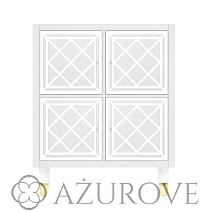 Panel dekoracyjny - WZ.28 - VICTORIA -  do drzwiczek IKEA KALLAX