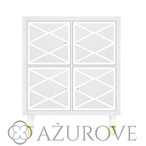 Panel dekoracyjny - WZ.29 - ELIZABETH -  do drzwiczek IKEA KALLAX