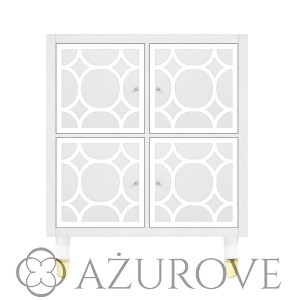 Panel dekoracyjny - WZ.32 - JACKIE -  do drzwiczek IKEA KALLAX