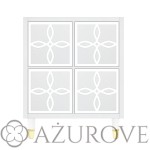 Panel dekoracyjny - WZ.33 - CAROLINE -  do drzwiczek IKEA KALLAX