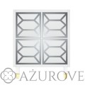 AŻUROVE_panel dekoracyjny do komody IKEA  KALLAX_wz.35_DIANA_silver.jpg