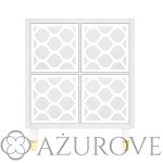 Panel dekoracyjny - WZ.38 - PARIS -  do drzwiczek IKEA KALLAX