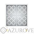 AŻUROVE_panel dekoracyjny do komody IKEA  KALLAX_wz.48_GISELE_silver.jpg