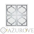 AŻUROVE_panel dekoracyjny do komody IKEA  KALLAX_wz.49_LILI_silver.jpg