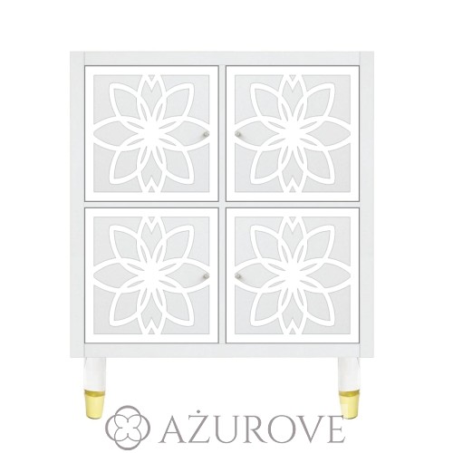 AŻUROVE_panel dekoracyjny do komody IKEA  KALLAX_wz.63_MILAN_white.jpg