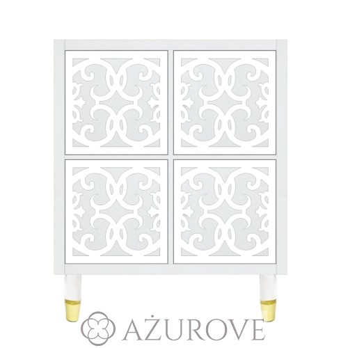 AŻUROVE_panel dekoracyjny do komody IKEA  KALLAX_wz.70_MARYLA_white.jpg