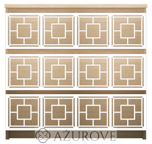 AŻUROVE.PL_Panel dekoracyjny do komody IKEA MALM_M3.09_FRIDA_white.jpg