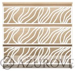 Panel dekoracyjny - WZ.20 -  do komody IKEA MALM z 3-4-6 szufladami