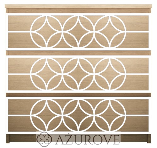 AŻUROVE.PL_Panel dekoracyjny do komody IKEA MALM_M3.26_BELLA_white.jpg