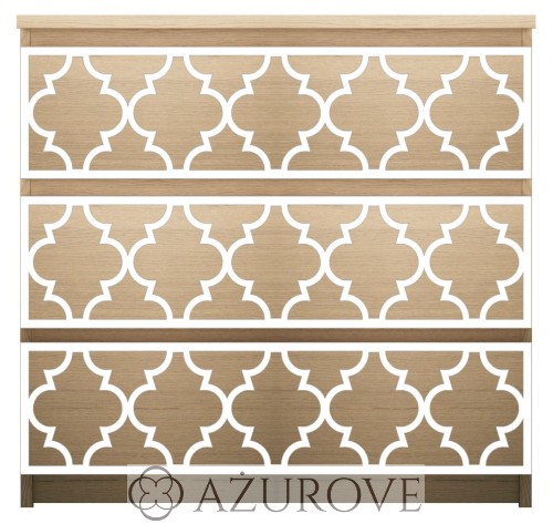 AŻUROVE.PL_Panel dekoracyjny do komody IKEA MALM_M3.45_HERMIONA_white.jpg