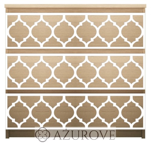 AŻUROVE.PL_Panel dekoracyjny do komody IKEA MALM_M3.49_LILI_white.jpg