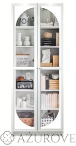 Komplet 4 paneli dekoracyjnych - WZ. 82 LOARA 2 - do regału IKEA BILLY OXBERG