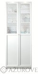Komplet 2 paneli dekoracyjnych - WZ. 05 EMMA -  do regału IKEA BILLY OXBERG - górna szyba