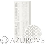 Komplet 4 paneli dekoracyjnych - WZ. 52 CHLOE  -  do regału IKEA BILLY OXBERG