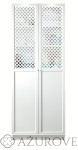 Komplet 2 paneli dekoracyjnych - WZ. 54 SAMIRA -  do regału IKEA BILLY OXBERG - górna szyba
