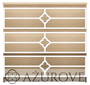 Panel dekoracyjny - WZ.61 -  do komody IKEA MALM z 3-4-6 szufladami