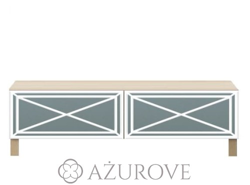 AŻUROVE.PL_Panel dekoracyjny do komody IKEA BESTA 25,5cm x 59,5cm_B2.27_biały.jpg