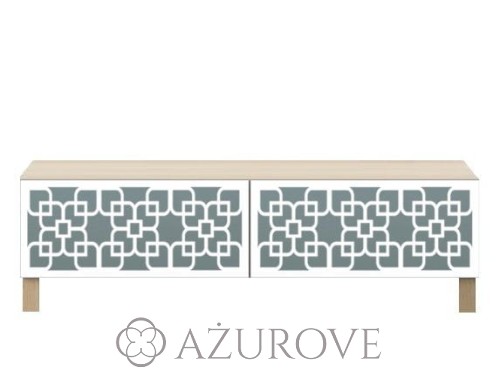 AŻUROVE.PL_Panel dekoracyjny do komody IKEA BESTA 25,5cm x 59,5cm_B2.01_biały.jpg