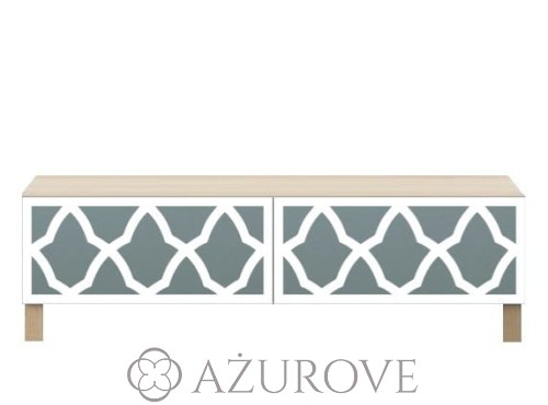 AŻUROVE.PL_Panel dekoracyjny do komody IKEA BESTA 25,5cm x 59,5cm_B1.84_biały.jpg