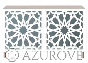 Panel dekoracyjny - WZ.86 - LEYA - do IKEA BESTA 64cm x 59,5cm