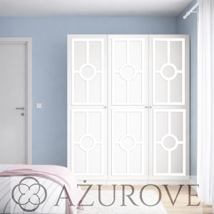 Panele ażurowe wzór 12 VENUS 1 -  do szafy IKEA PAX FORSAND o wysokości 195cm