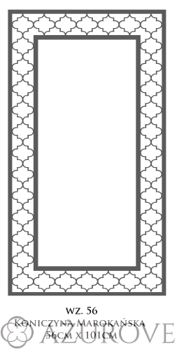 AZUROVE.PL_RAMA_LUSTRA_56x100cm_wz.57_koniczyna_marokańska_3.png