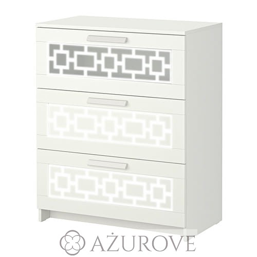 Panel dekoracyjny do komody IKEA BRIMNES 2 wz. 34-KIM