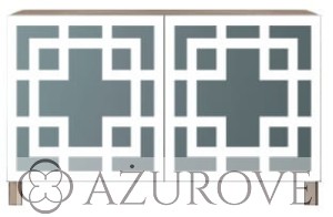 Panel dekoracyjny - WZ.30 - ALEXANDRA - do IKEA BESTA 64cm x 59,5cm