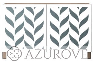 Panel dekoracyjny do komody IKEA BESTA wz.15 - FLORA.jpg